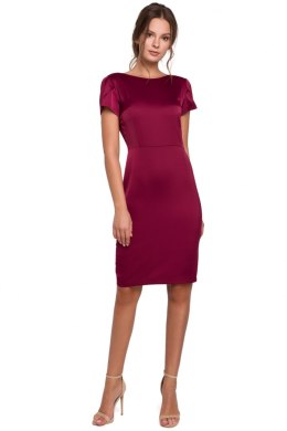Sukienka Model K041 Bordo - Makover - M