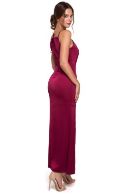 Sukienka Model K042 Bordo - Makover - XXL