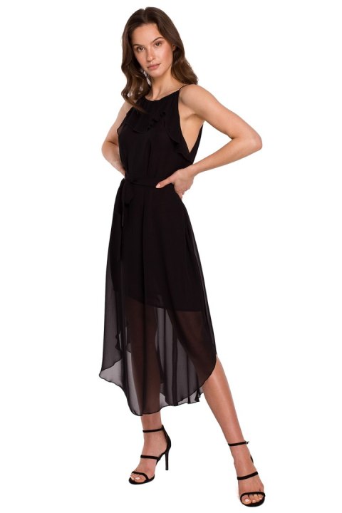 Sukienka Model K137 Black - Makover - XL Sukienka Model K137 Black - Makover - XL