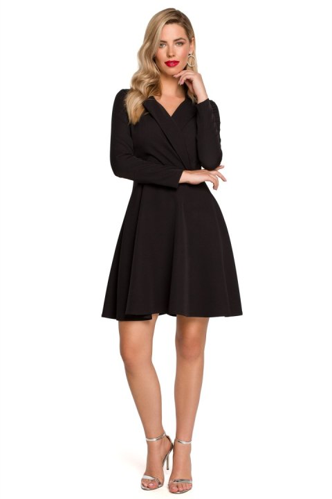 Sukienka Model K138 Black - Makover - M Sukienka Model K138 Black - Makover - M