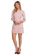 Sukienka Model K148 Dirty Pink - Makover Hurtownia odzieży on-line, moda damska, bielizna i obuwie dla kobiet - Matterhorn.pl - Sukienka Model K148 Dirty Pink - Makover Hurtownia odzieży on-line, moda damska, bielizna i obuwie dla kobiet - Matterhorn.pl -