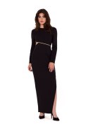 Sukienka Model K180 Black - Makover - M Sukienka Model K180 Black - Makover - M