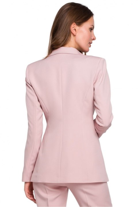 Żakiet Model K036 Dirty Pink - Makover - XXL Żakiet Model K036 Dirty Pink - Makover - XXL