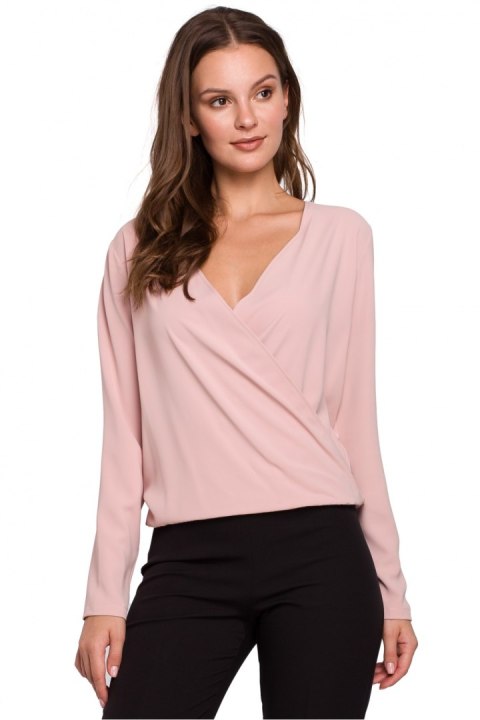 Bluzka Model K037 Powder Pink - Makover - L
