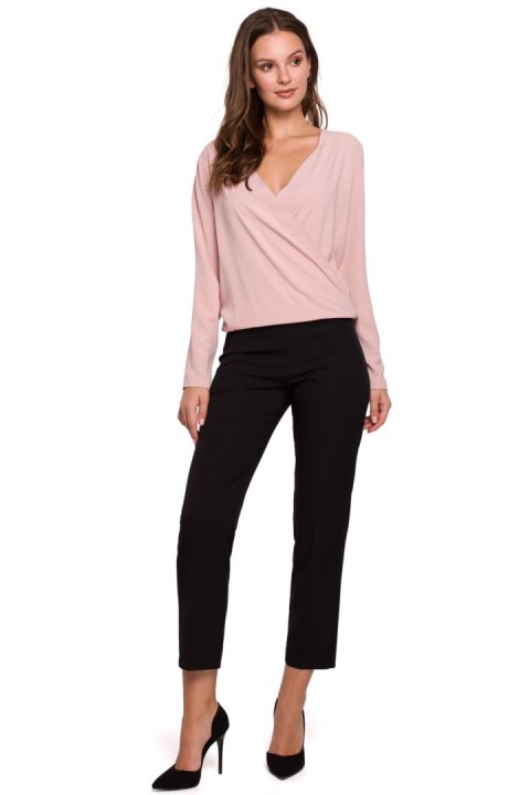 Bluzka Model K037 Powder Pink - Makover - L Bluzka Model K037 Powder Pink - Makover - L