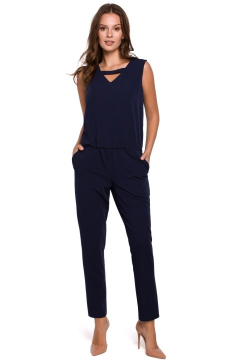 Kombinezon Damski Model K009 Navy - Makover - L