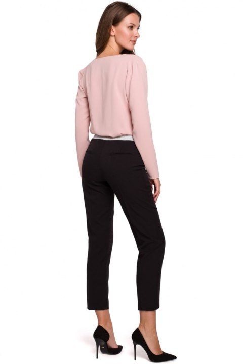 Spodnie Damskie Model K035 Black - Makover - XXL Spodnie Damskie Model K035 Black - Makover - XXL