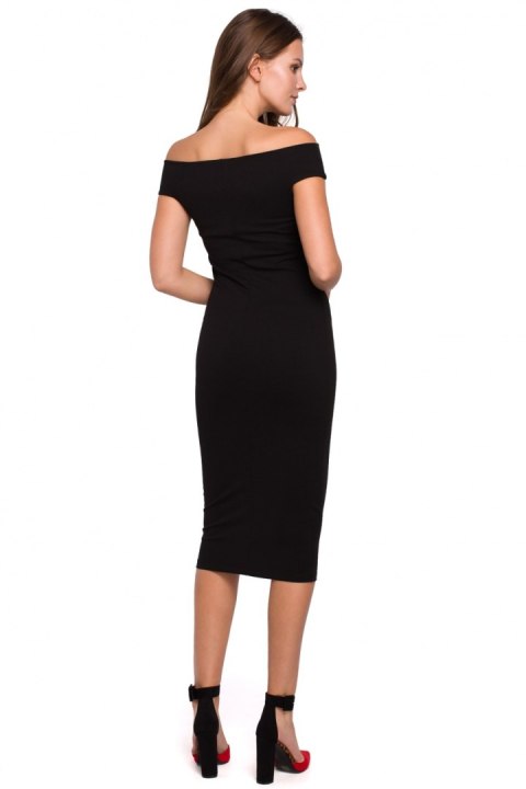 Sukienka Model K001 Black - Makover - XXL Sukienka Model K001 Black - Makover - XXL