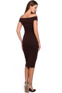 Sukienka Model K001 Brown - Makover - S