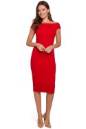 Sukienka Model K001 Red - Makover - XL