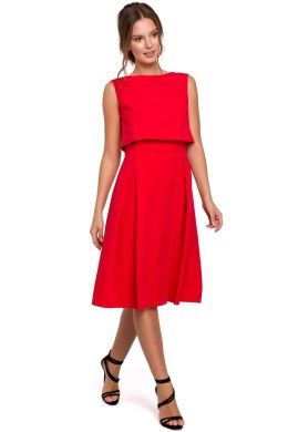 Sukienka Model K005 Red - Makover - XL