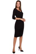 Sukienka Model K006 Black - Makover - M Sukienka Model K006 Black - Makover - M