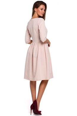 Sukienka Model K010 Beige - Makover - M