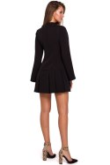 Sukienka Model K021 Black - Makover - M Sukienka Model K021 Black - Makover - M