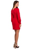 Sukienka Model K027 Red - Makover - XXL Sukienka Model K027 Red - Makover - XXL