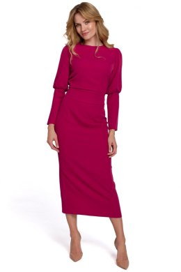 Sukienka Model K079 Śliwka - Makover - XXL