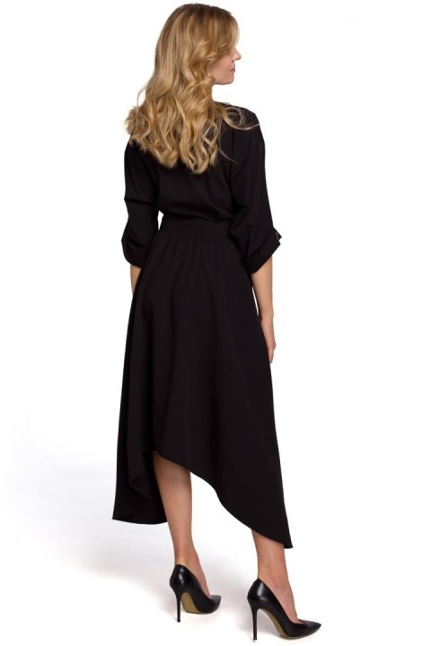 Sukienka Model K086 Black - Makover - M Sukienka Model K086 Black - Makover - M