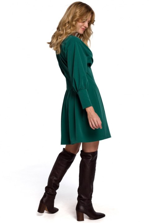 Sukienka Model K087 Green - Makover - M Sukienka Model K087 Green - Makover - M