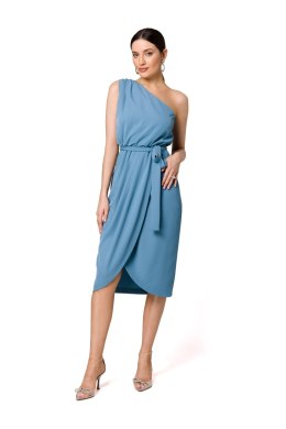 Sukienka Model K160 Cold Blue - Makover - M