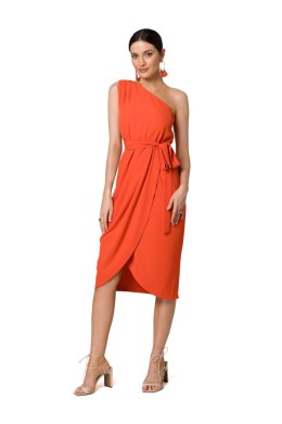 Sukienka Model K160 Coral - Makover - XXL