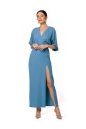Sukienka Model K163 Cold Blue - Makover - XL