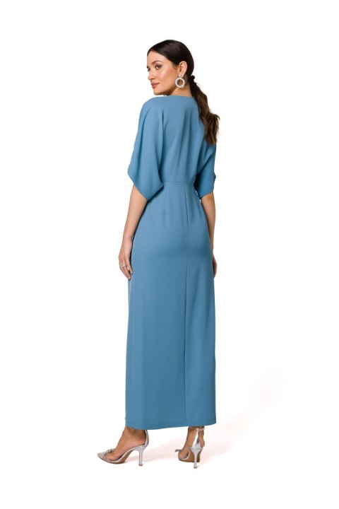 Sukienka Model K163 Cold Blue - Makover - XL Sukienka Model K163 Cold Blue - Makover - XL