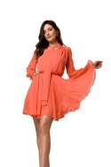 Sukienka Model K168 Orange - Makover - s