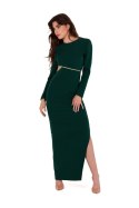Sukienka Model K180 Bottle Green - Makover - XL Sukienka Model K180 Bottle Green - Makover - XL