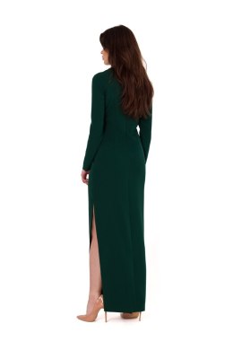 Sukienka Model K180 Bottle Green - Makover - XL