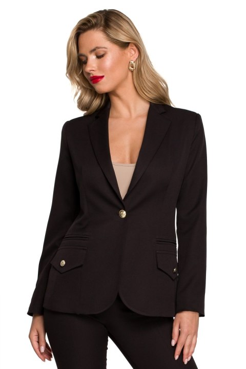 Żakiet Model K141 Black - Makover - XL