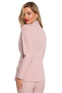 Żakiet Model K141 Dirty Pink - Makover - M Żakiet Model K141 Dirty Pink - Makover - M