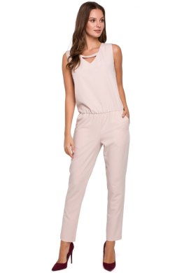 Kombinezon Damski Model K009 Beige - Makover - L