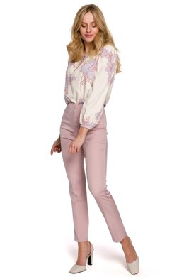 Spodnie Damskie Model K093 Dirty Pink - Makover - L