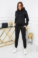 Spodnie Dres Damski Model Copacabana WJ8788 Black - Vittoria Ventini - L Spodnie Dres Damski Model Copacabana WJ8788 Black - Vittoria Ventini - L