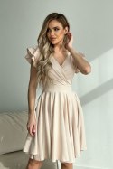 Sukienka Model 281-21 Beige - Bicotone - 34 Sukienka Model 281-21 Beige - Bicotone - 34