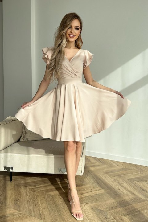 Sukienka Model 281-21 Beige - Bicotone - 40