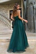 Sukienka Model 300-13 Bottle Green - Bicotone - 34