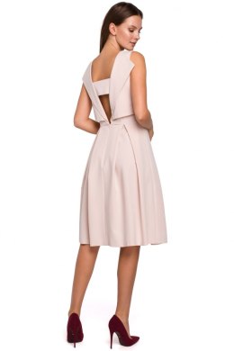 Sukienka Model K005 Beige - Makover - M