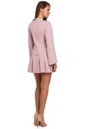 Sukienka Model K021 Dirty Pink - Makover - S Sukienka Model K021 Dirty Pink - Makover - S