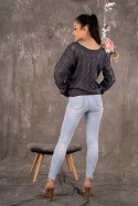 Sweter Damski Model Gloris Grafit - Merribel - S/M