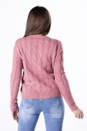Sweter Damski Model Ramona M83049 Rose - Vittoria Ventini - uniwersalny