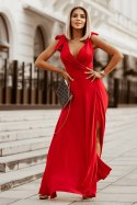 Sukienka Model 2231-02 Red - Bicotone - 40 Sukienka Model 2231-02 Red - Bicotone - 40