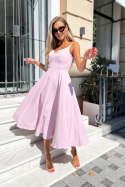 Sukienka Model 244-20 Dirty Pink - Bicotone - 40 Sukienka Model 244-20 Dirty Pink - Bicotone - 40