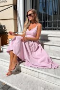 Sukienka Model 244-20 Dirty Pink - Bicotone - 40 Sukienka Model 244-20 Dirty Pink - Bicotone - 40
