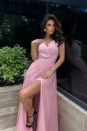 Sukienka Model 248-20 Dirty Pink - Bicotone - 46 Sukienka Model 248-20 Dirty Pink - Bicotone - 46