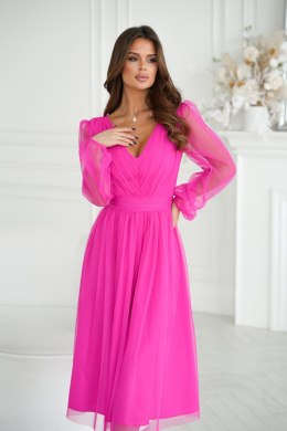 Sukienka Model 269-17 Pink Neon - Bicotone - 44