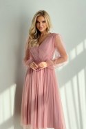 Sukienka Model 269-20 Dirty Pink - Bicotone - 42 Sukienka Model 269-20 Dirty Pink - Bicotone - 42