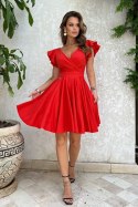 Sukienka Model 281-02 Red - Bicotone - 34 Sukienka Model 281-02 Red - Bicotone - 34