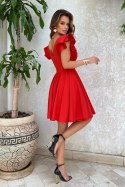 Sukienka Model 281-02 Red - Bicotone - 34 Sukienka Model 281-02 Red - Bicotone - 34