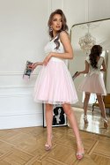 Sukienka Model 283-32 Ecru/Pink - Bicotone - 40